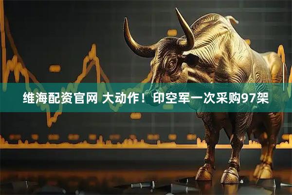 维海配资官网 大动作！印空军一次采购97架