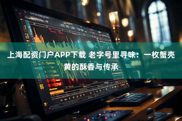 上海配资门户APP下载 老字号里寻味：一枚蟹壳黄的酥香与传承